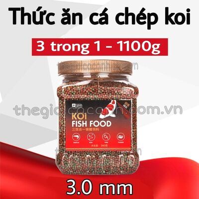 Thức ăn cho cá chép Koi Yee hủ 340gr 950gr 1100gr