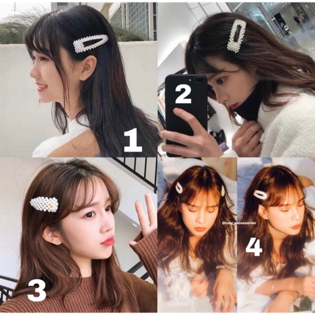 ROSY - KẸP TÓC HẠT BÁNH BÈO