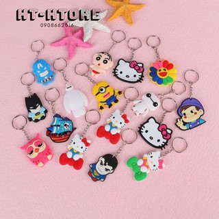 Móc Khóa [SALE 1K ] Móc Khóa Silicon Nhiều Mẫu Anime Hót Trend -Gía Siêu Rẻ-