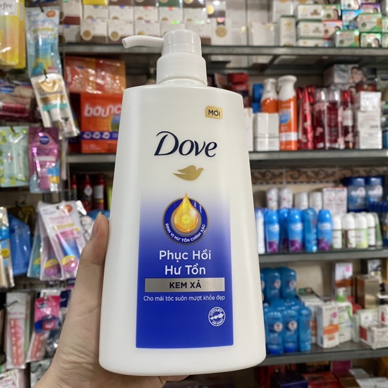 Kem Xả Dove Phục Hồi Hư Tổn 610g(642ml)