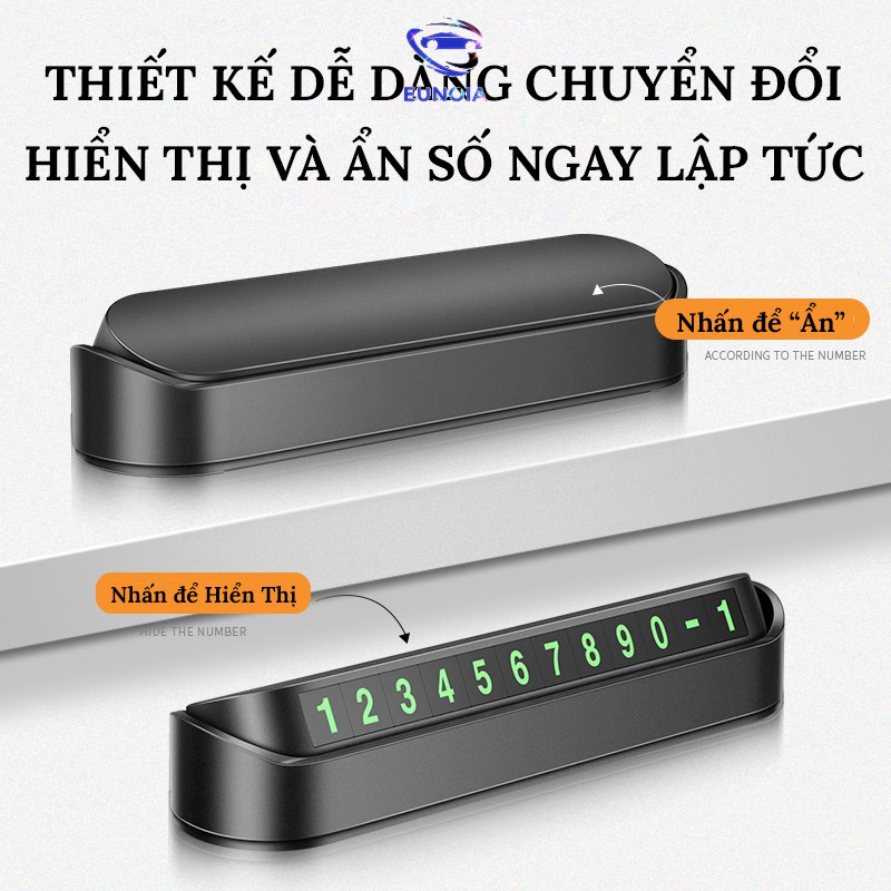 Bảng số điện thoại ô tô 💲 GIÁ TẬN XƯỞNG 💲 Giá đỡ điện thoại hút chân không kẹp đt đa năng-phụ kiện đồ chơi ô tô EUNOIA