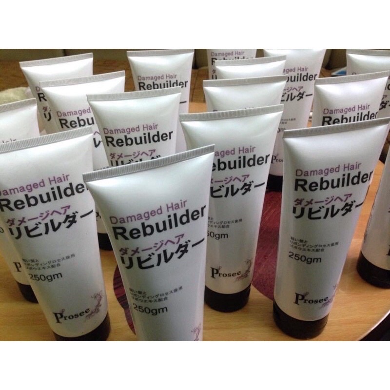 Xả khô Prosee Damaged Hair Rebuilder 250gm dưỡng tóc mềm mượt