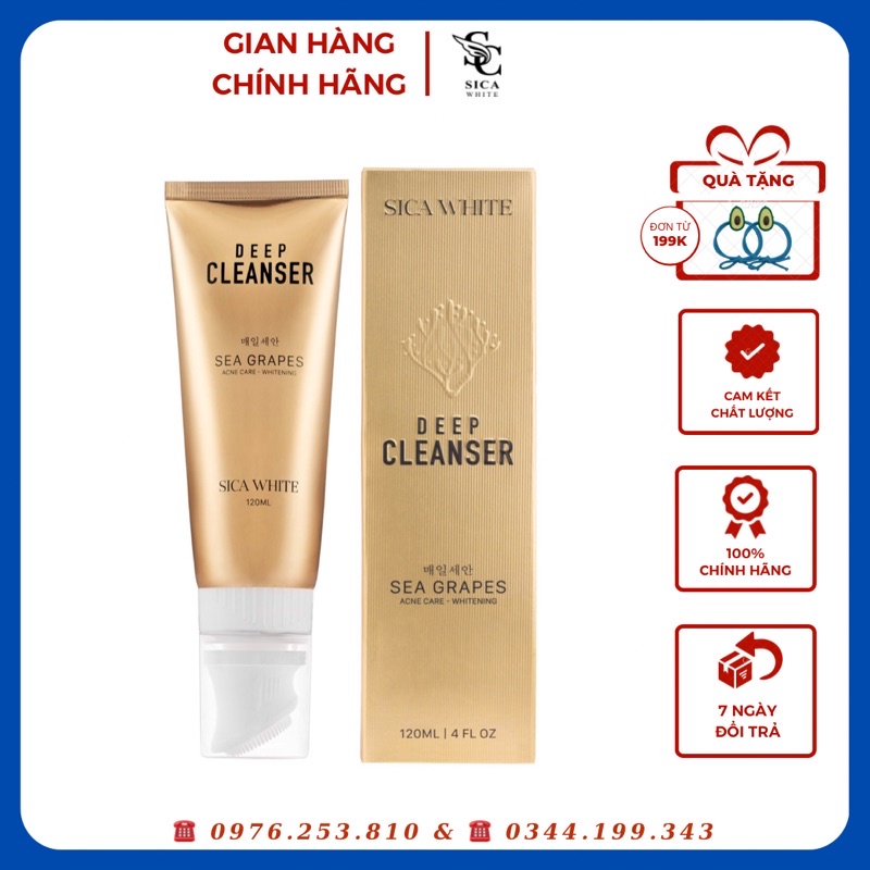 [FREE SHIP] SỮA RỬA MẶT SICA WHITE ĐẦU CỌ SILICON, CLEANSER SICA, MÁY RỬA MẶT, CỌ RỬA MẶT ĐẦU SILICON, SICA WHITE