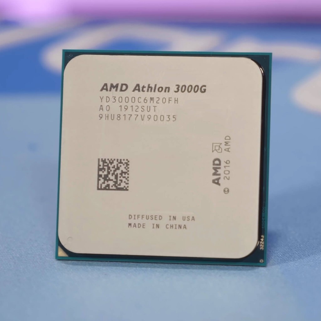 Cpu AMD Athlon 3000G (3.5GHz, 2 nhân 4 luồng , 4MB Cache, 35W) - Socket AMD AM4 | WebRaoVat - webraovat.net.vn