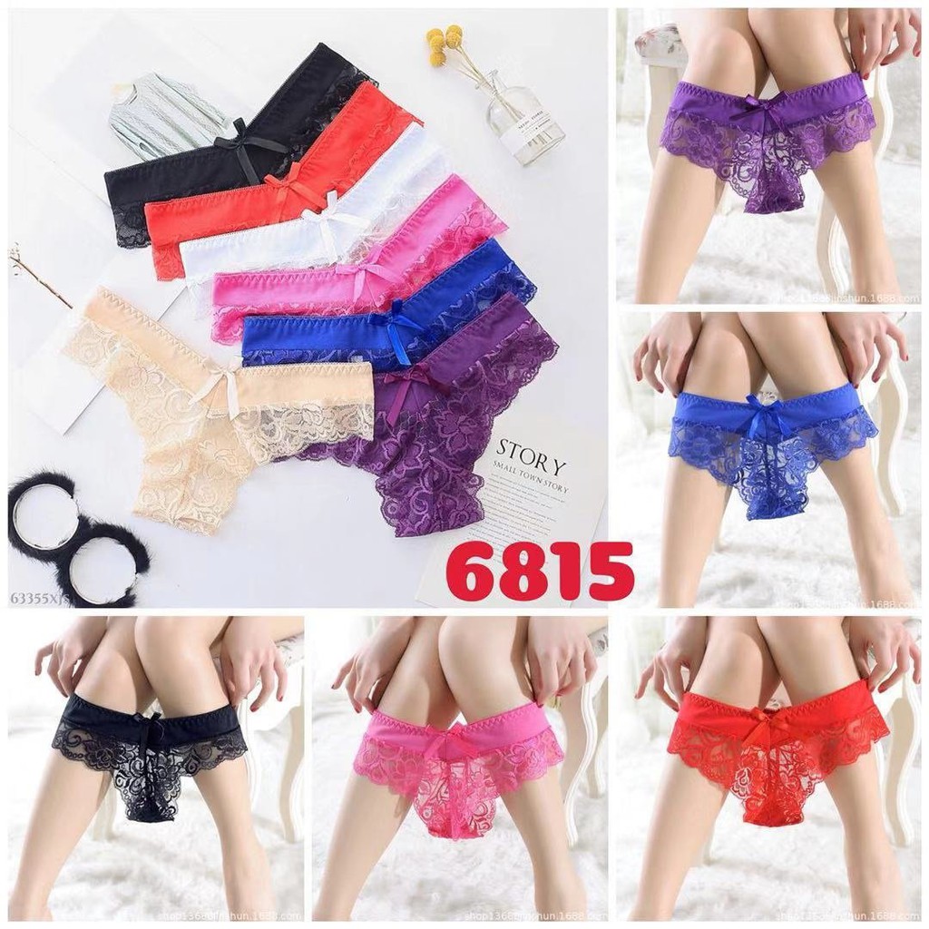 Quần lót ren nữ xuyên thấu sexy gợi cảm mã 6815