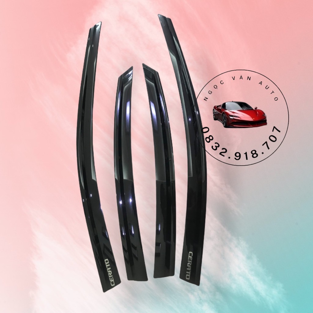 Vè Mưa Kia Cerato 2019 - 2020 - 2021 nhựa đen cao cấp