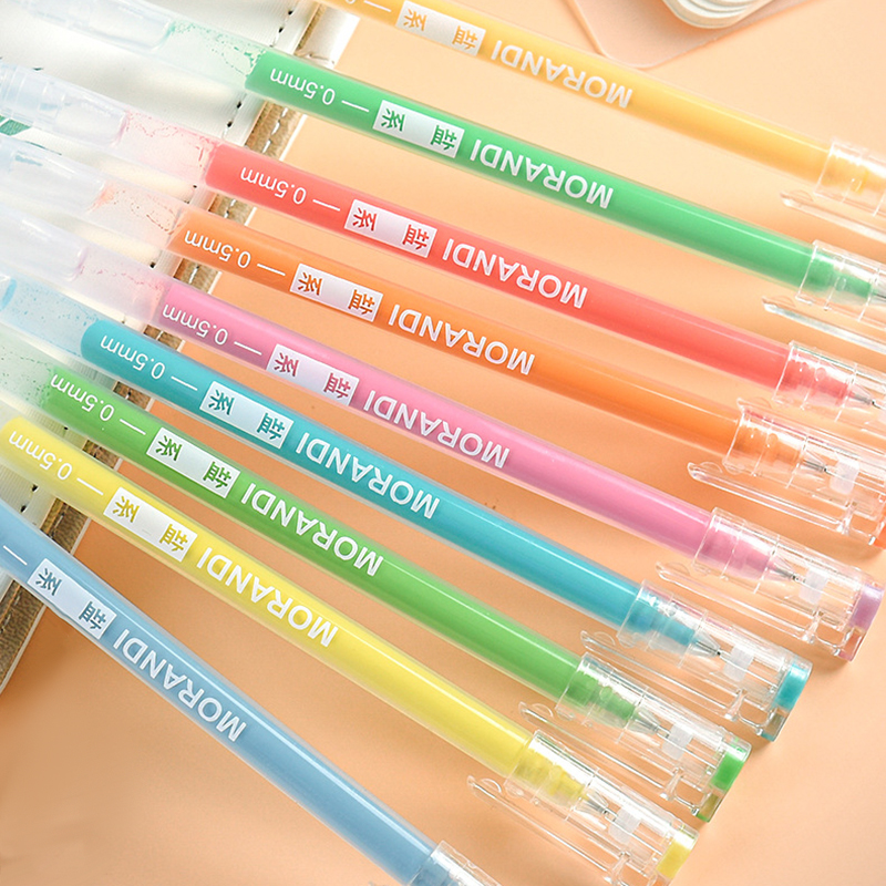 Bộ 36 Cây Bút Gel Nhiều Màu Sắc 0.5mm Cho Học Sinh Tiện Dụng