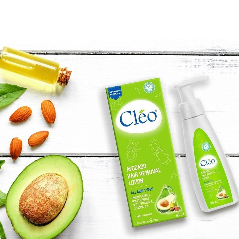 Kem Bơ Tẩy Lông Dạng Sữa Cleo - 90ml