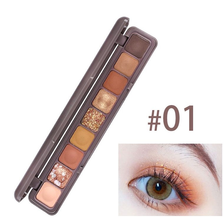 Bảng phấn mắt 9 màu chống nhòe chống thấm nước sành điệu | BigBuy360 - bigbuy360.vn