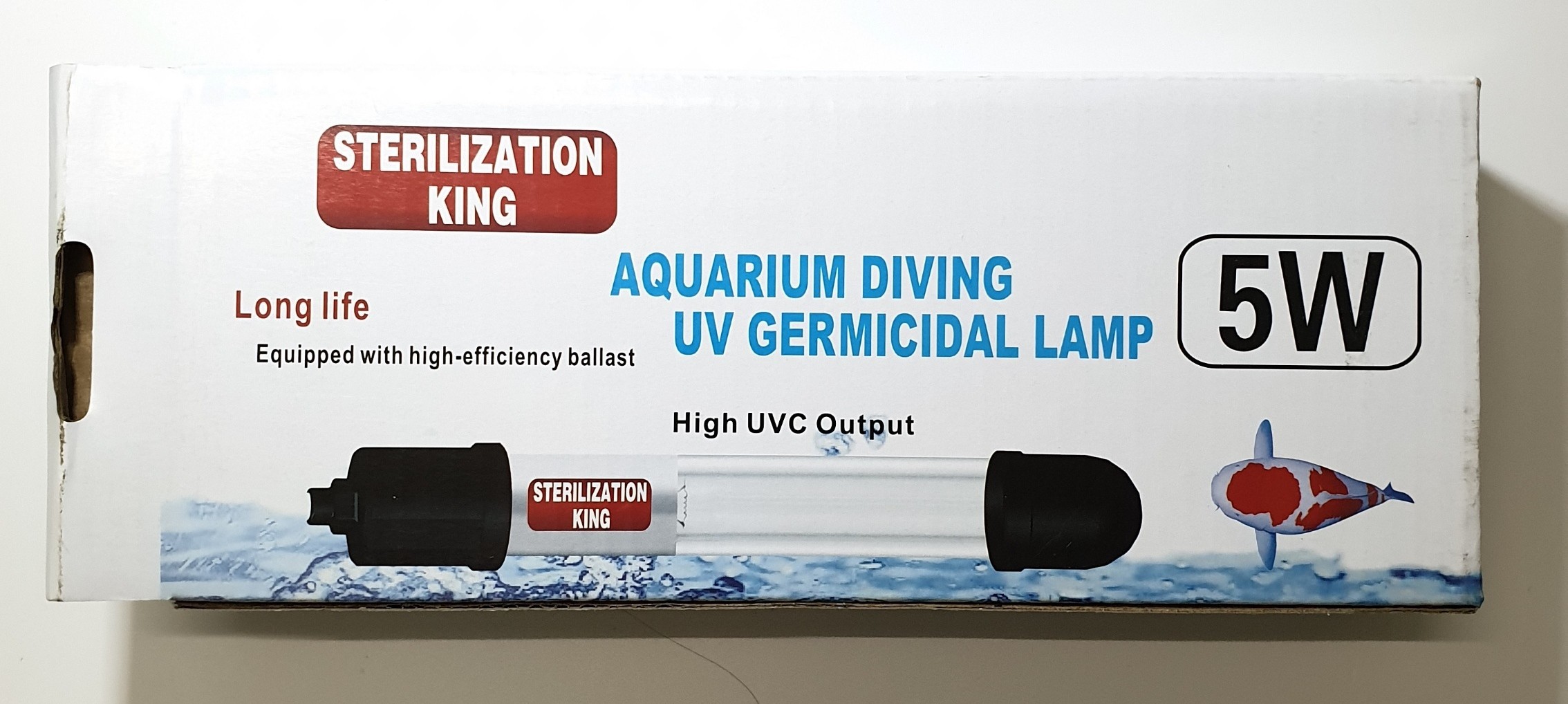 Đèn UV Diệt Tảo Diệt Khuẩn 5W Cho Hồ Dưới 60cm Sterilization King