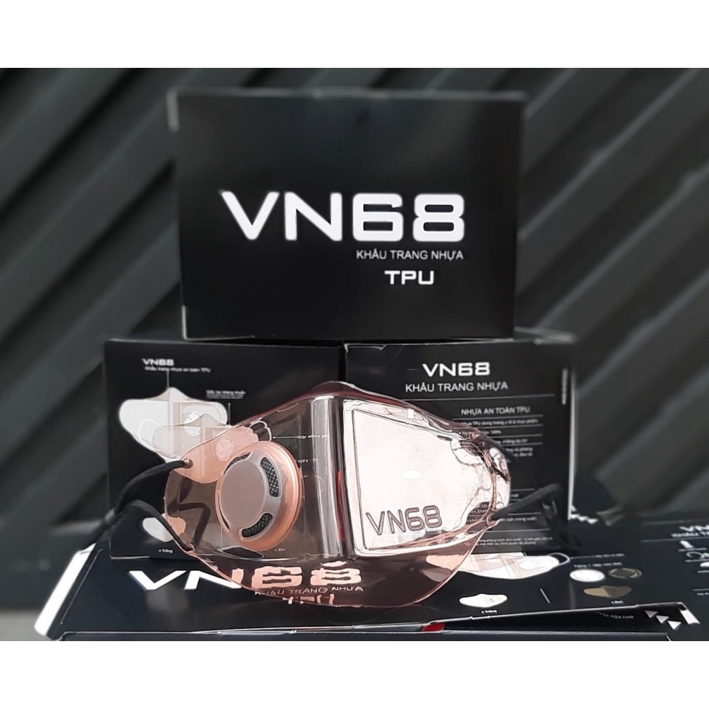 COMBO , Khẩu Trang Nhựa Trong Suốt Chống Giọt