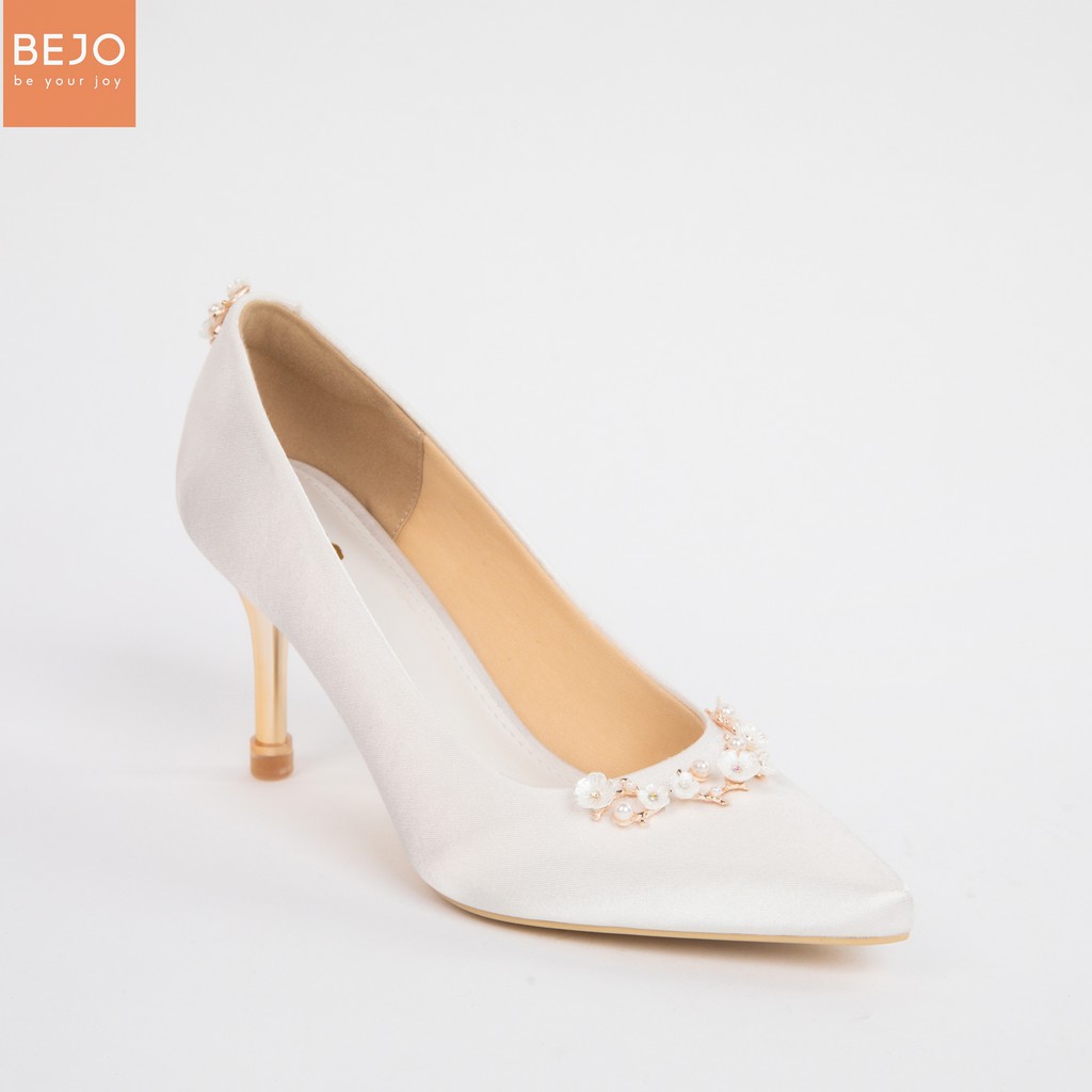 GIÀY CƯỚI - GIÀY CÔ DÂU H85.05 HOA MAI - WEDDING SHOES