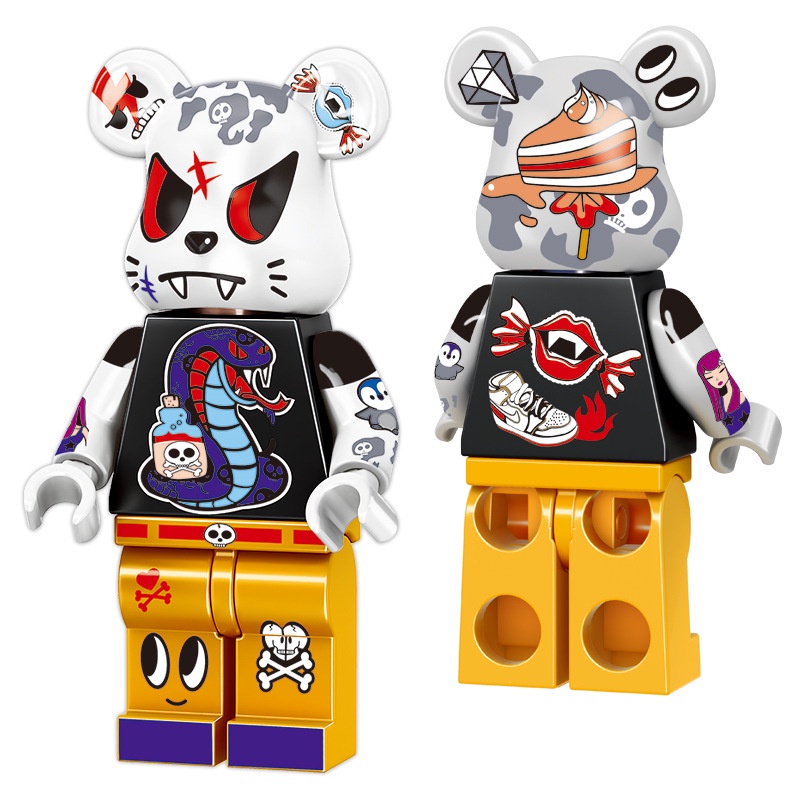 Đồ chơi lắp ráp, đồ chơi lắp ghép 3D  mini 6cm