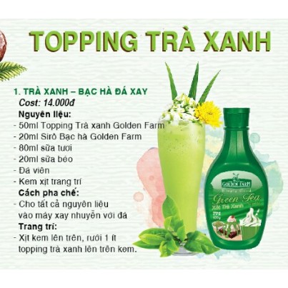 Sốt Golden Farm 630gr
