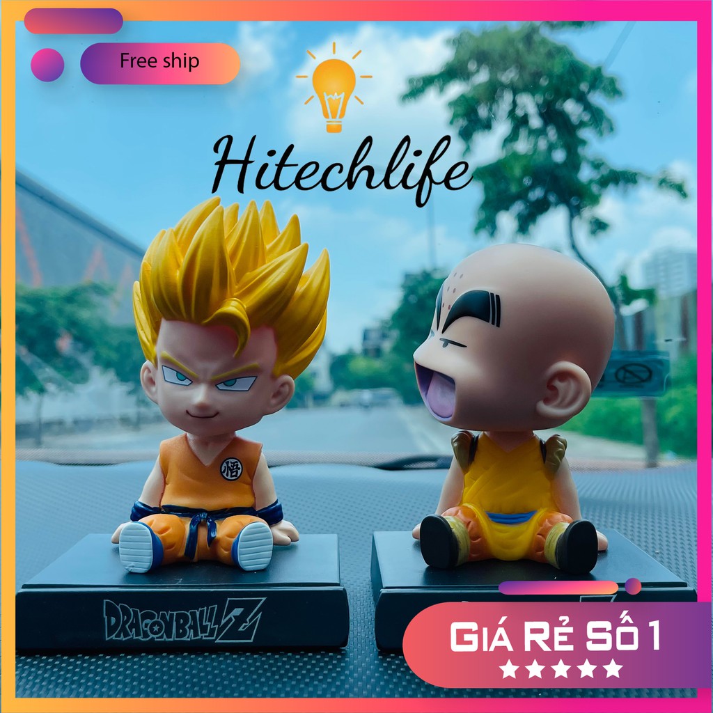 Giá Đỡ Điện Thoại Trên Ô Tô Mô Hình SonGoku Trang Trí Taplo Xe Hơi Giá Rẻ - Mô Hình Goku Kèm Giá Để Điện Thoại Trên Oto | BigBuy360 - bigbuy360.vn