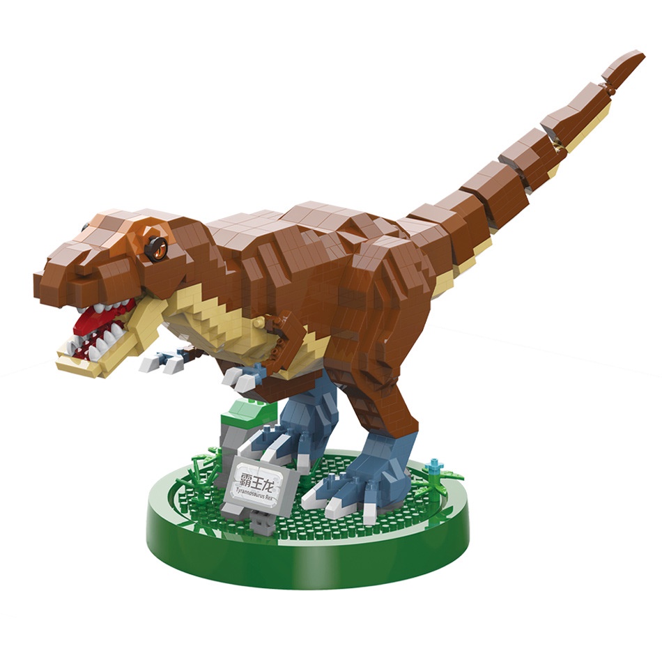 My Đồ chơi trẻ em Lắp Ráp Khủng Long Nanoblocks mini Làm Quà Sinh Nhật Cho Bé Trai