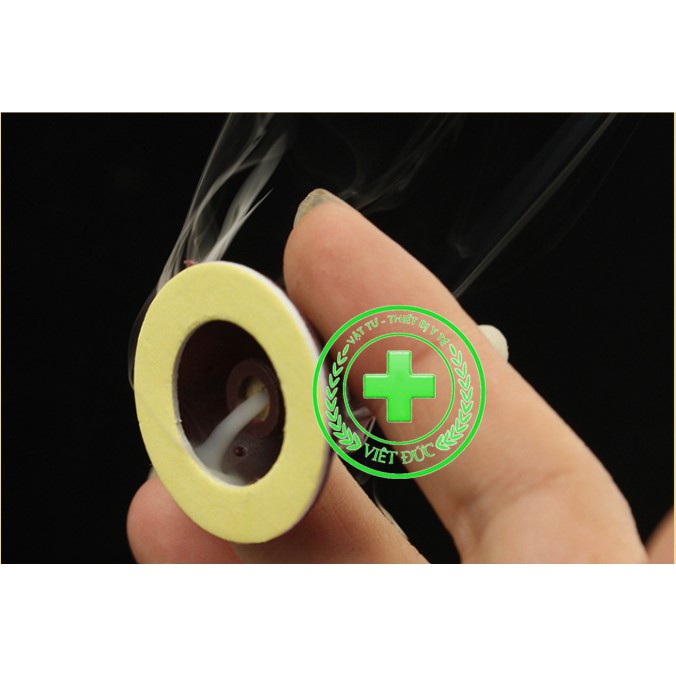 Điếu ngải dán- nhang ngải cứu dán 10mm-7mm{ SẴN ĐẾ DÁN-TẶNG GIỎ BẢO VỆ}