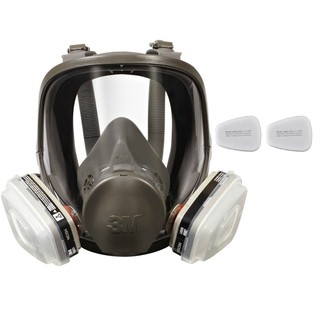 Bộ mặt nạ 3M 6800 mặt nạ chùm kín toàn mặt dùng chống độc, phun thuốc sâu, phun sơn chuyên nghiệp