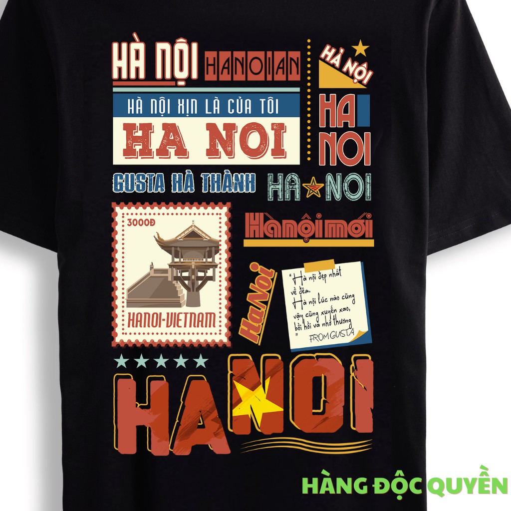 Áo Thun Nam Nữ Hà Nội Trà Đá Vỉa Hè Gusta Dáng Vừa Siêu Mát Hàng Cao Cấp-TGS01 | BigBuy360 - bigbuy360.vn