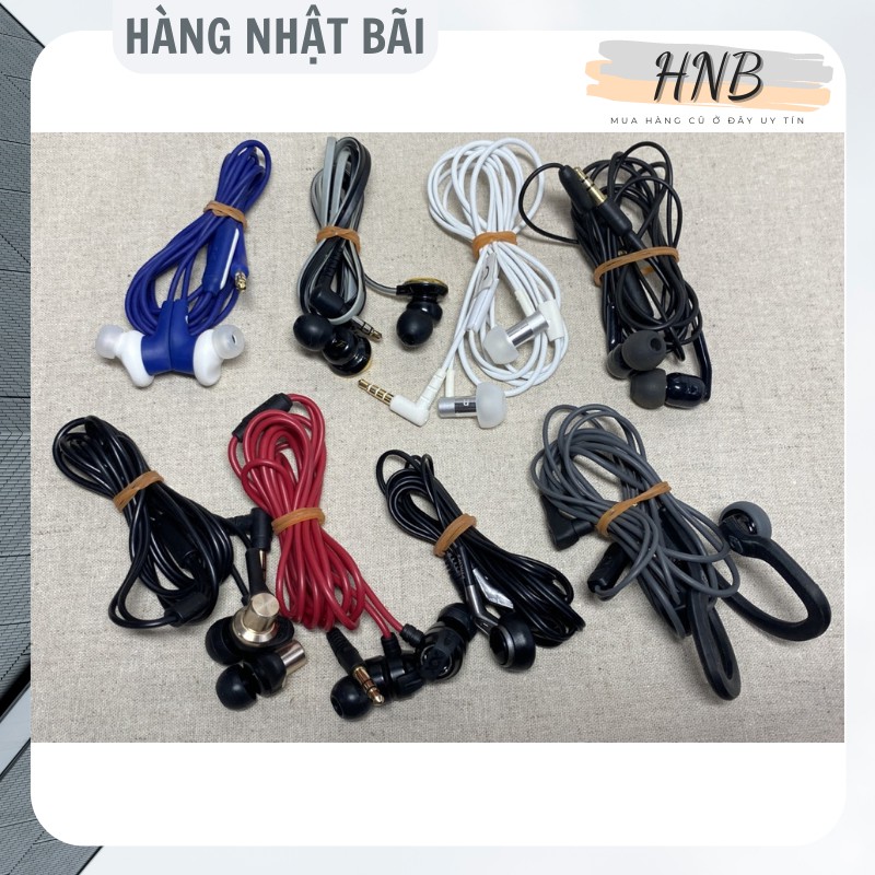 Tai nghe 3.5mm chính hãng Sony,AUDIOTECHNICA... đã qua sử dụng