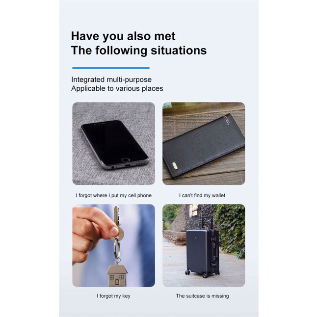 ] Mới Apple Airtag Thông Minh Thú Cưng Chìa Khóa Thiết Bị Định Vị Không Dây Chống Mất Dành Cho Trẻ Em Đề @ Iwanna