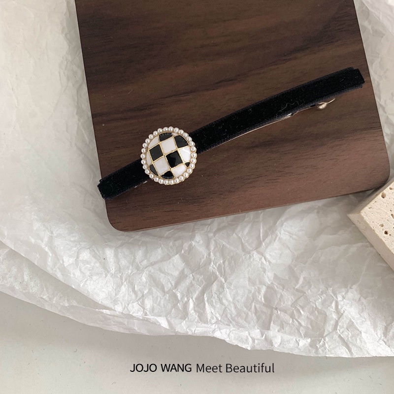 Kẹp tóc đính ngọc trai nhân tạo phong cách Hàn Quốc dành cho nữ