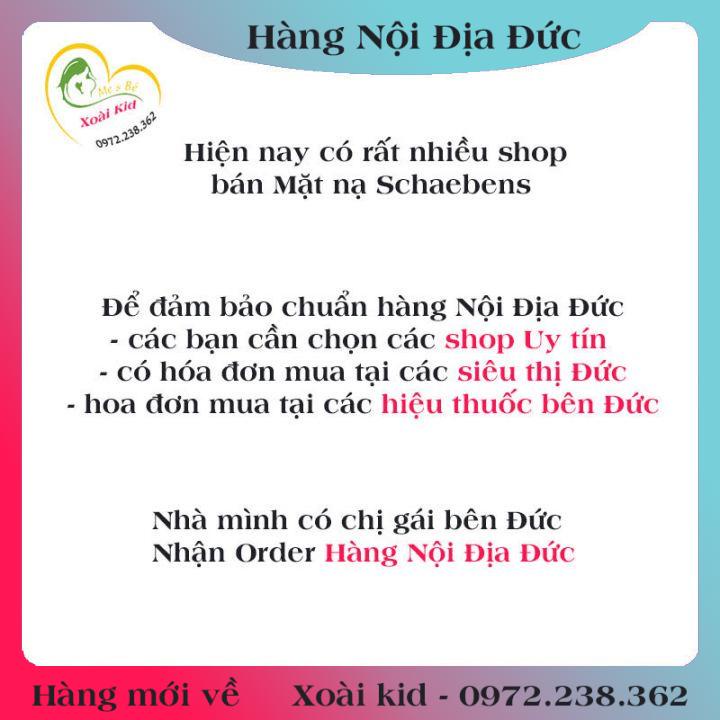 [auth] Mặt nạ vàng non dưỡng sáng Schaeben Đức [Hot]