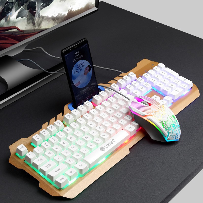 Bộ Bàn Phím Và Chuột Chơi Game Có Đèn Led Nền | BigBuy360 - bigbuy360.vn