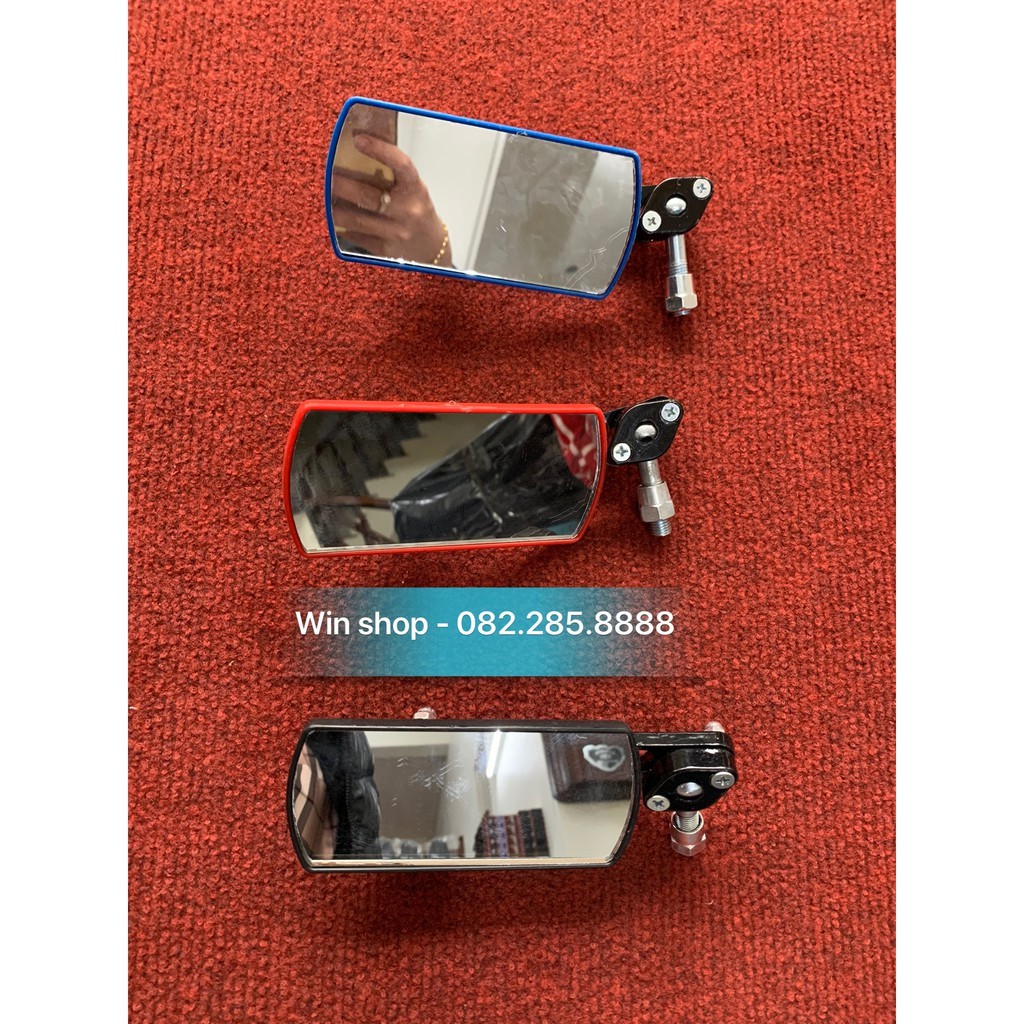 Gương vuông, vát màu kính chiếu hậu lắp được cho các dòng xe máy - Gọn gàng, đẹp, hợp thời trang