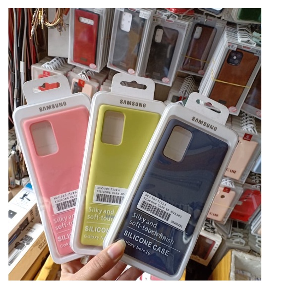 Ốp lưng ho Samsung Note 20/ Note 20 Ultra 5G chống bám bẩn dễ lau chùi nhiều màu