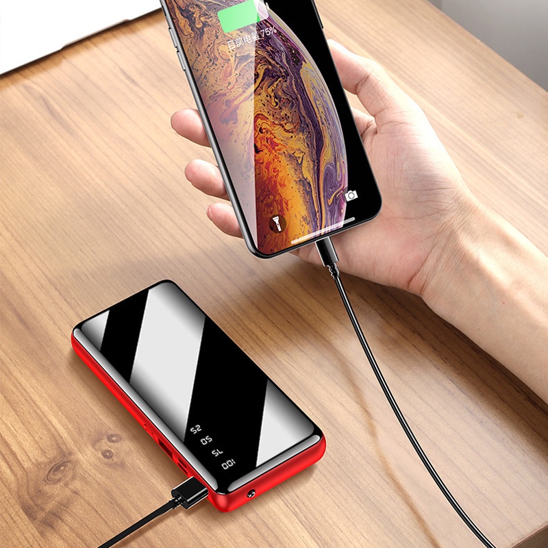 Sạc Dự Phòng KRECOO 50000mAh Siêu Mỏng Màn Hình Điện Tử Chất Lượng Cao