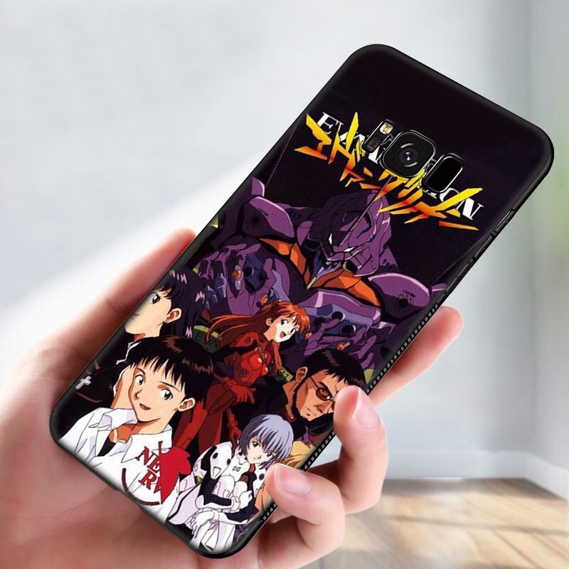 Samsung Galaxy J2 J4 J5 J6 Plus J7 J8 Prime Core Pro J4+ J6+ J730 2018 Casing Soft Case 98LU Neon Genesis Evangelion mobile phone case