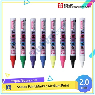 Bút sơn công nghiệp Sakura Paint Marker Medium Point - Ngòi 2.0mm