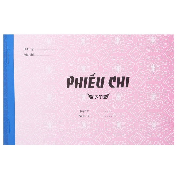 Phiếu Chi 2 Liên / 1 Liên 13x19cm Có Rãnh Xé - 1 Quyển
