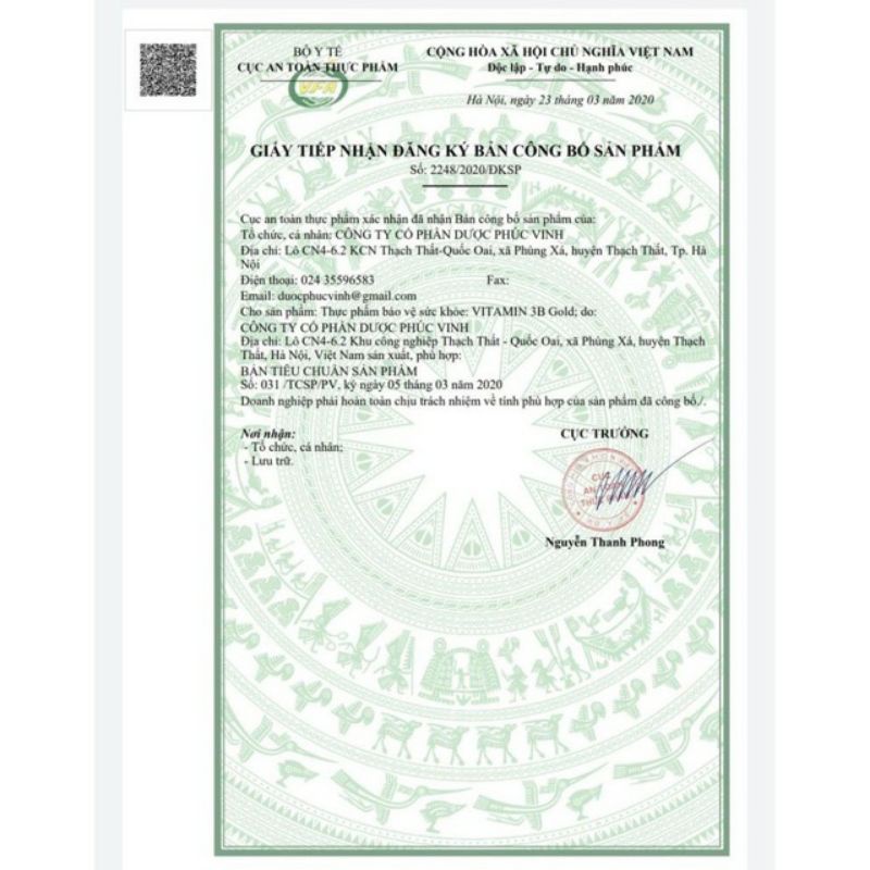 Viên uống 3B Gold bồi bổ cơ thể bổ thần kinh hộp 100 viên