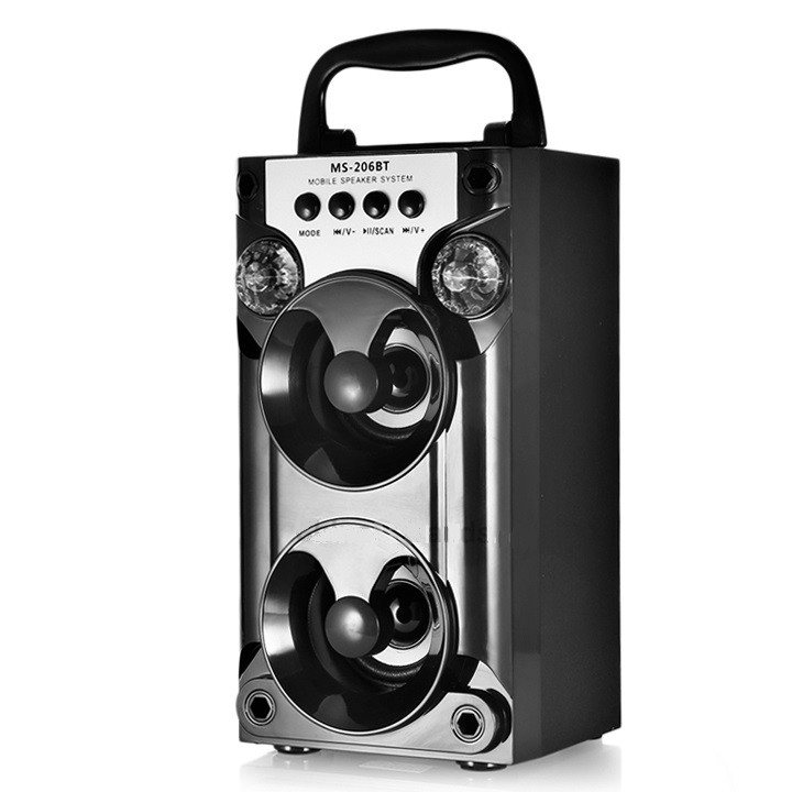 Loa gỗ Bluetooth xách tay MS-206BT