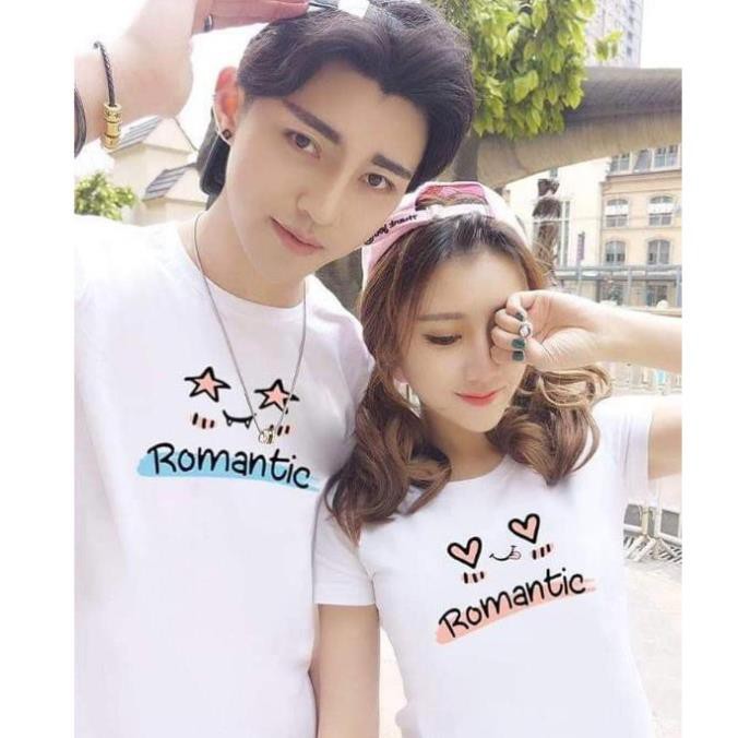 ( MẪU HOT ) Áo Thun Cặp Đôi Nam Nữ Siêu kute