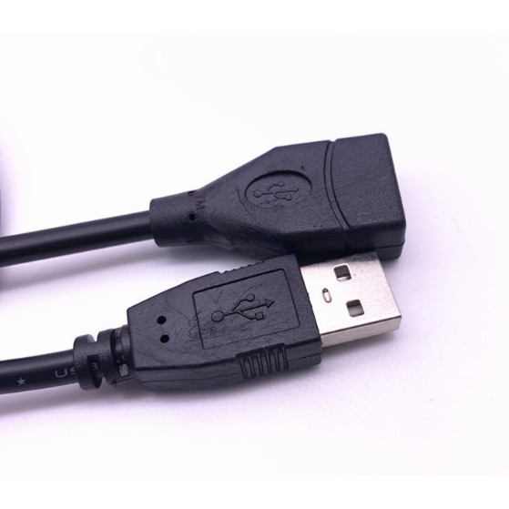 Dây nối dài USB 1.5m màu xanh,màu đen chống nhiễu lõi sợi đồng nguyên chất