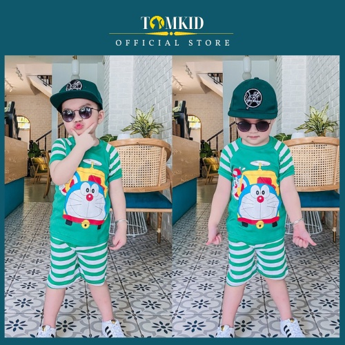 9-13 kg - Đồ bộ bé trai bộ cộc tay cho bé  TomKids
