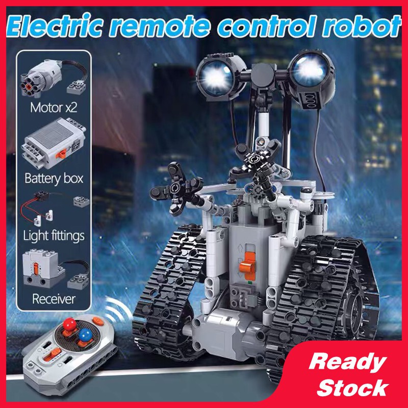 Tương thích với Lego công nghệ cao lập trình điện cho trẻ em rô bốt điều khiển từ xa lắp ráp đồ chơi trẻ em quà tặng sinh nhật