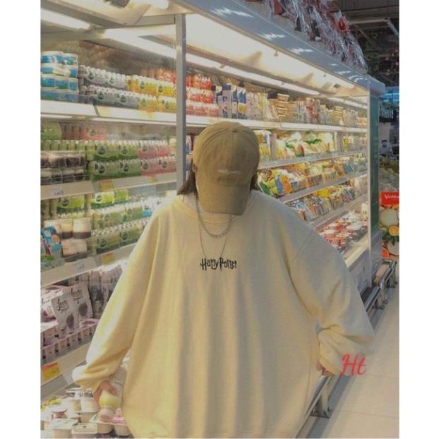 Áo swearter nỉ Hary chữ nhỏ in ngực