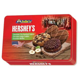 BÁNH JULIE’S HERSHEY HỘP THIẾC MALAYSIA