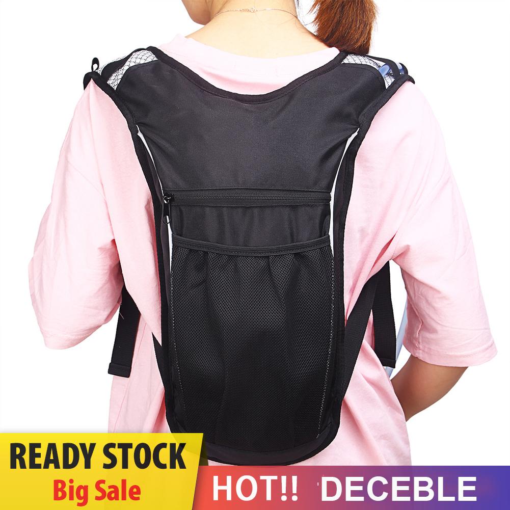 deceble Bicycle Backpack Running Marathon Hydration Pack No Bladder for Men Women