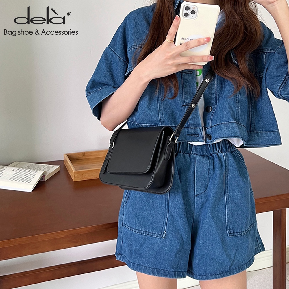 Dela Niche Túi Xách Đeo Vai Nhiều Ngăn Phong Cách retro Thời Trang 2022 Dành Cho Nữ