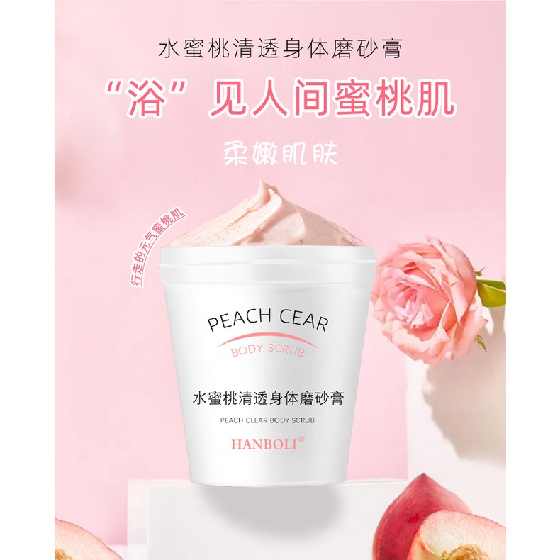 Kem Tẩy Da Chết Body Đào Peach Clear 200ML - Siêu sạch | BigBuy360 - bigbuy360.vn