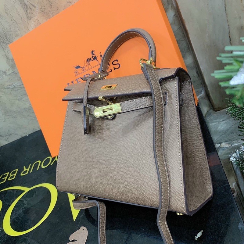 Túi xách hm kel.ly màu ghi