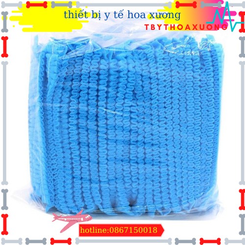 [ Giá Sỉ 1 Thùng 20 Túi ] Mũ Giấy Trùm Tóc Dùng 1 Lần