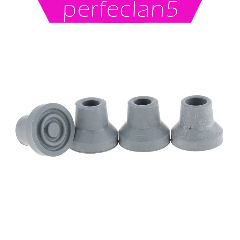 Set 4 đầu bịt gậy chống đi bộ chống trượt tiện dụng 13mm