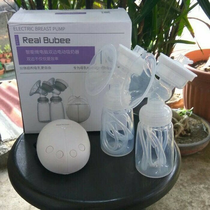 Máy hút sữa điện đôi real bubee