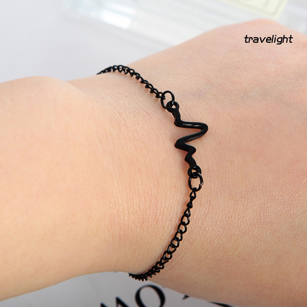 Vòng Tay Dạng Chuỗi Gợn Sóng Âm Thanh Độc Đáo Cho Cặp Đôi